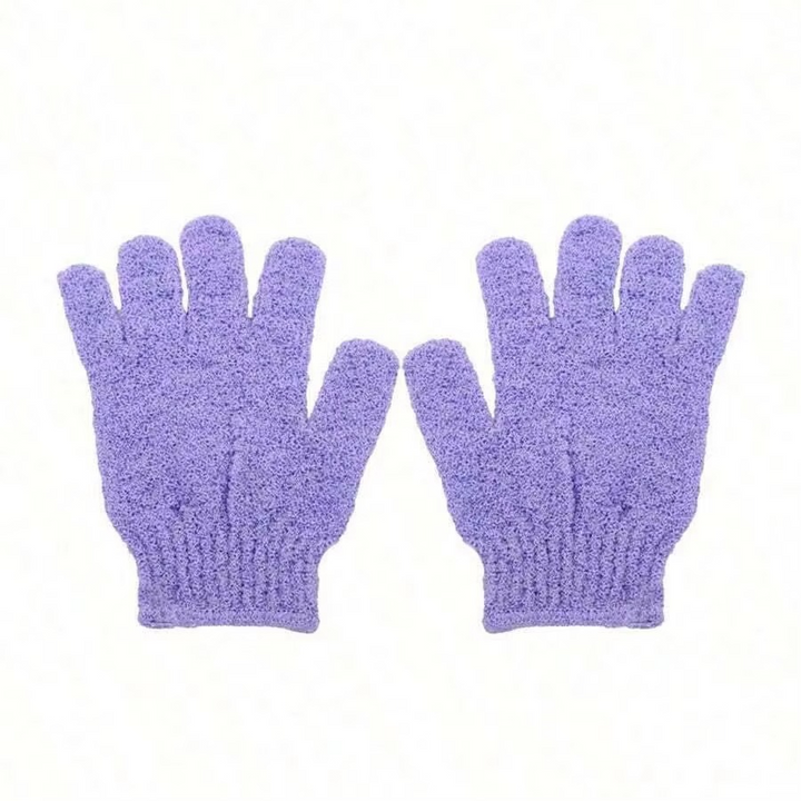 BowLift | Reversible Exfoliating Shower Gloves, Body Scrub and Cleansing Gloves for Smooth Skin
