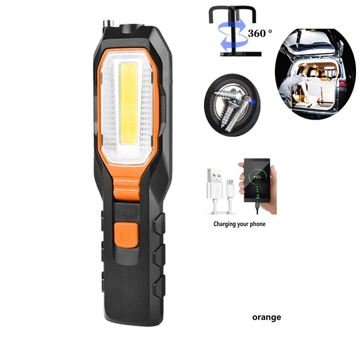 BowLift | Rechargeable Camping LED Power Bank Flashlight