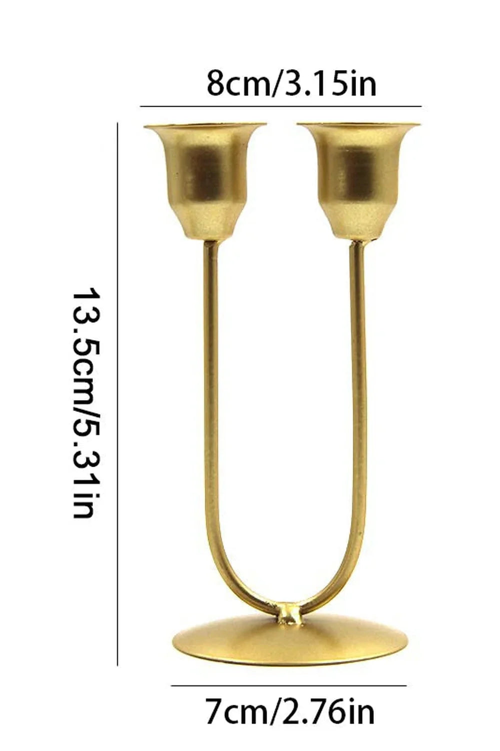 U-shaped candle holder | Bowlift
