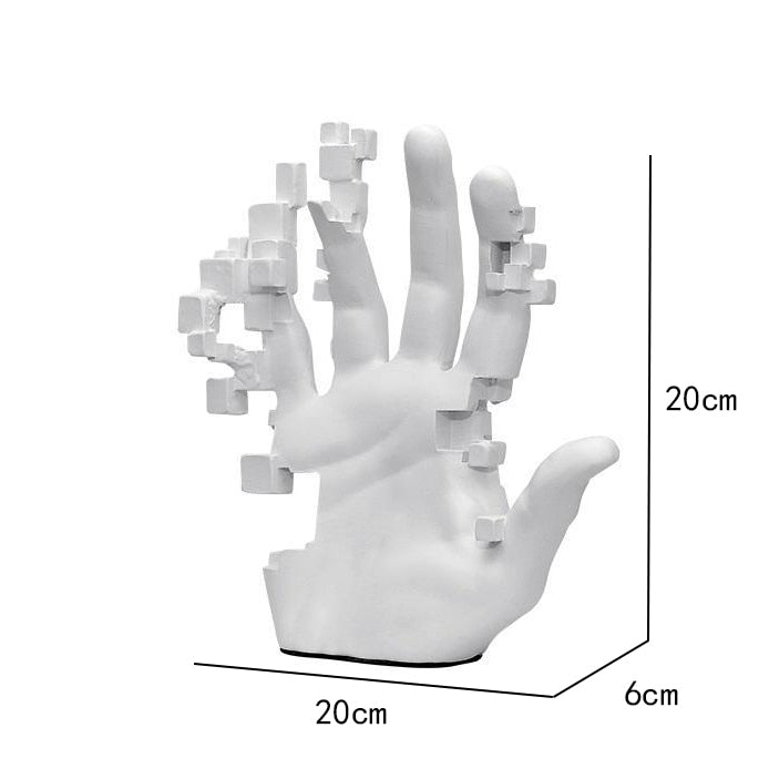 BowLift | Modern Artful Touches Hand Statue Decor