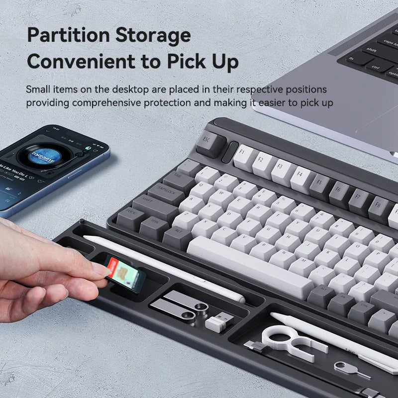 BowLift | Ergonomic Wrist Pad Office Friendly Desk Organizer