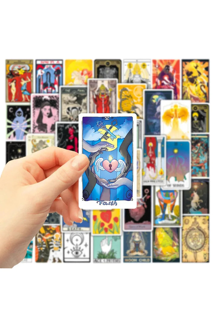 Tarot Doodle Scrapbooking Stickers | Bowlift