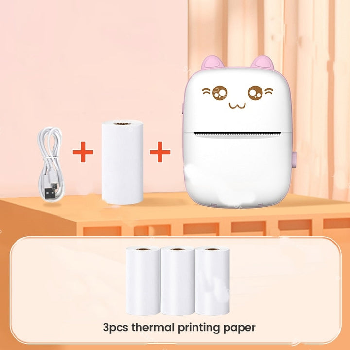 BowLift | Mini Cat Thermal Bluetooth Label Printer