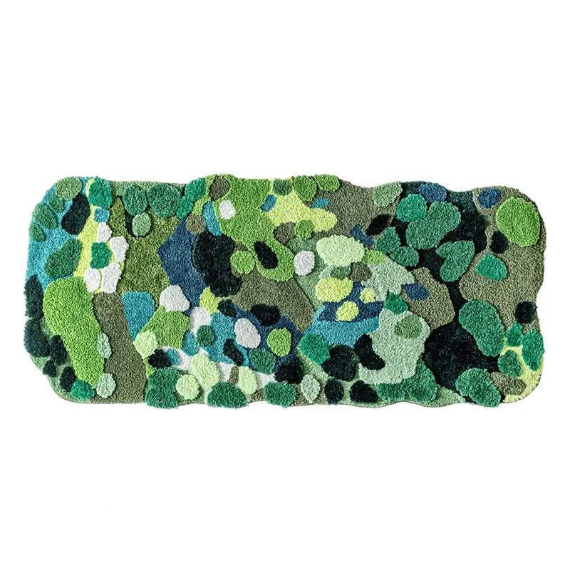 Moss Tufting Bathroom Mat | Bowlift