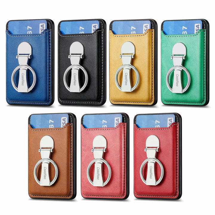 BowLift | Leather Magsafe Phone Wallet Holder