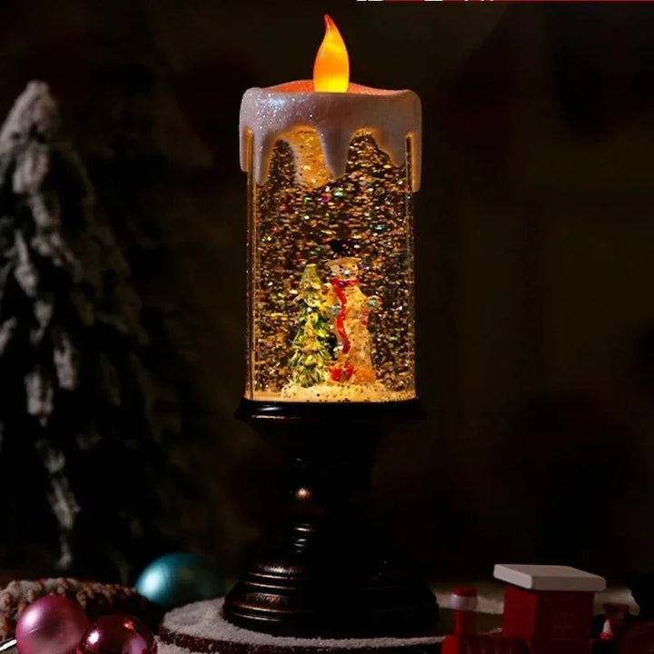 BowLift | Snowfall Crystal Christmas Candle Light