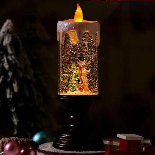 BowLift | Snowfall Crystal Christmas Candle Light