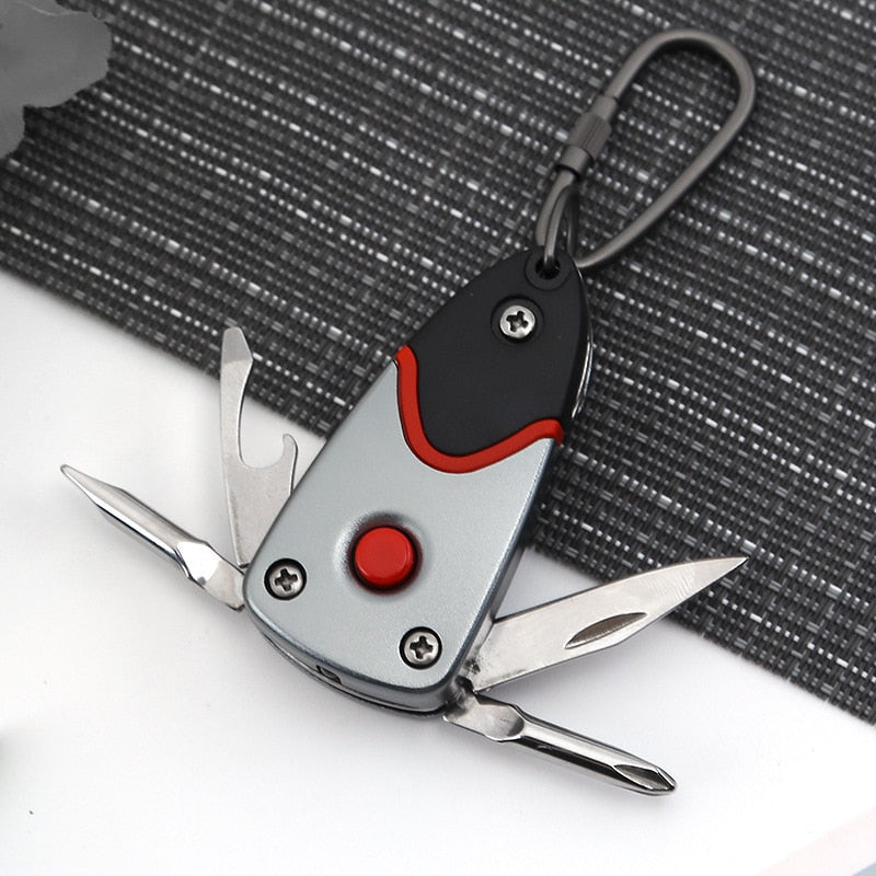 BowLift | 6in1 Stainless Steel Adventure Pro Tool Keychain