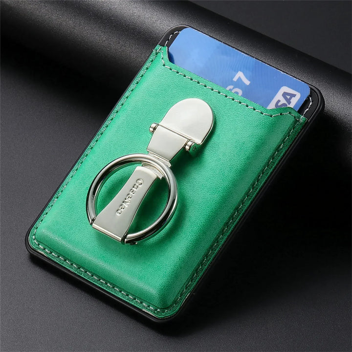 BowLift | Leather Magsafe Phone Wallet Holder