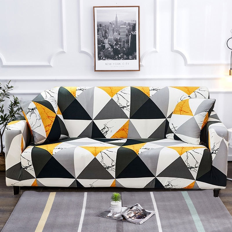 Modern Non-slip Colorful Elastic Sofa Cover | Bowlift