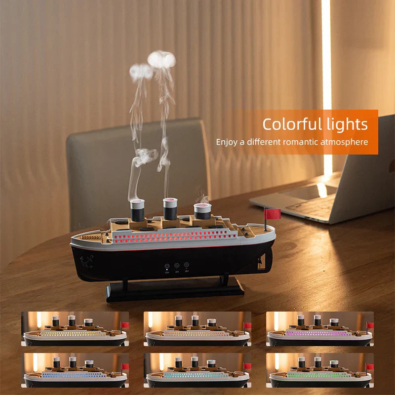 Luxury Ocean Liner Electric Aromatherapy Air Humidifier | Bowlift