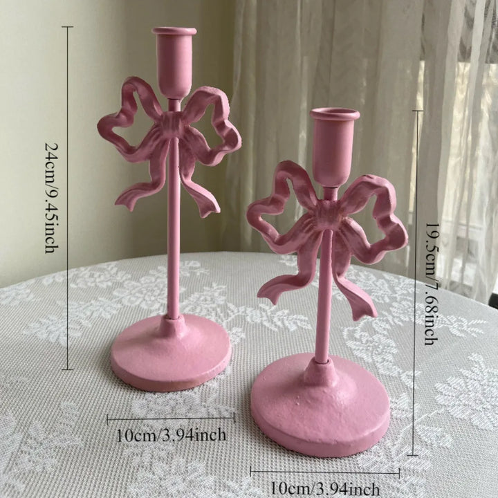 French Wrought Iron Candle Holder | Bowlift