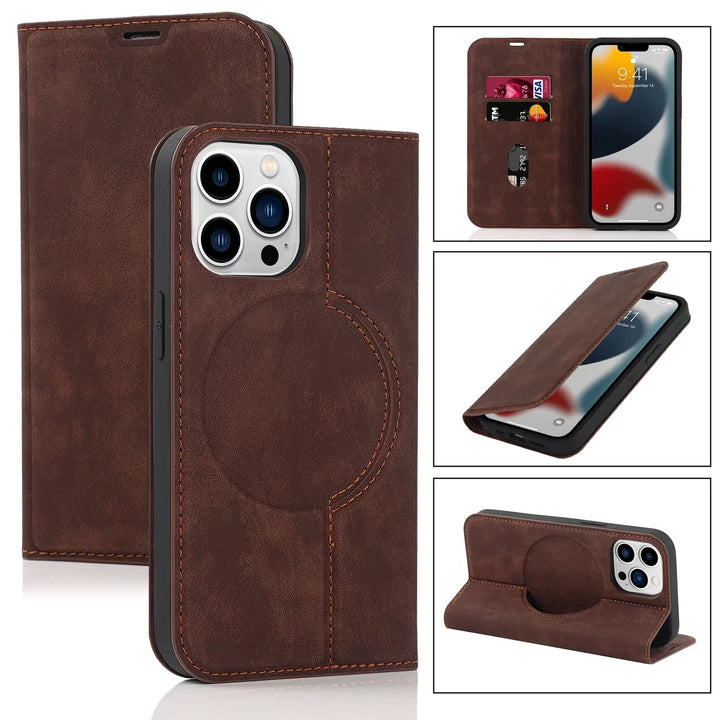 BowLift | Wallet Case MagSafe Wireless Charging - iPhone