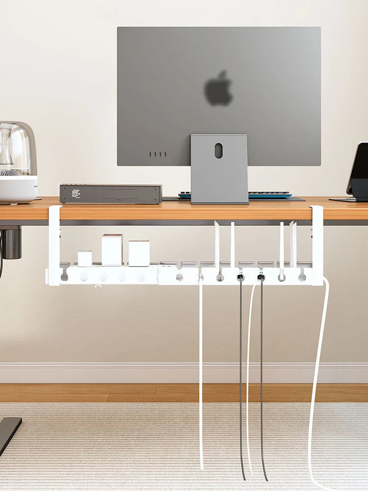 Cable channel under the desk | Bowlift
