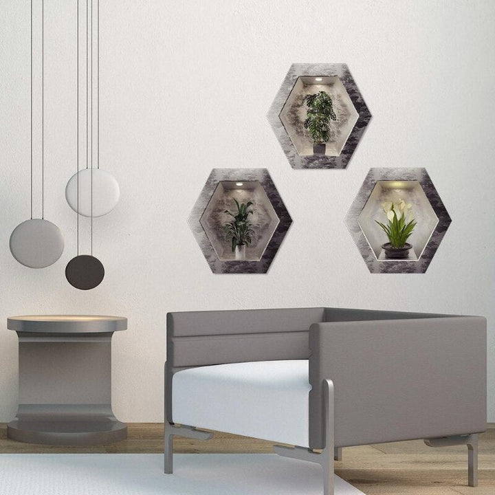 Wall Decorative Potted Plant Stickers | Bowlift