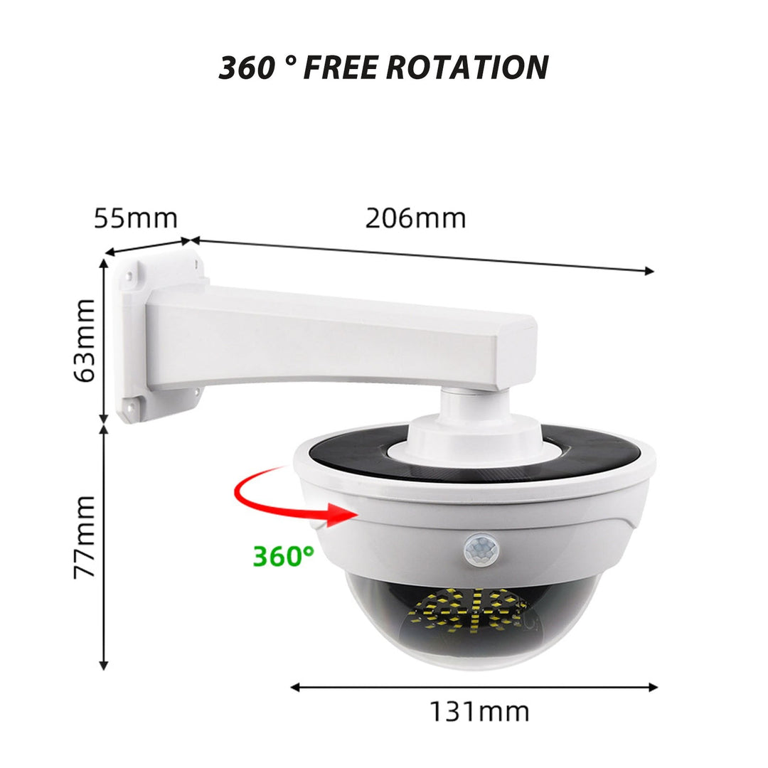 BowLift | Outdoor Waterproof Solar Dummy Security Camera