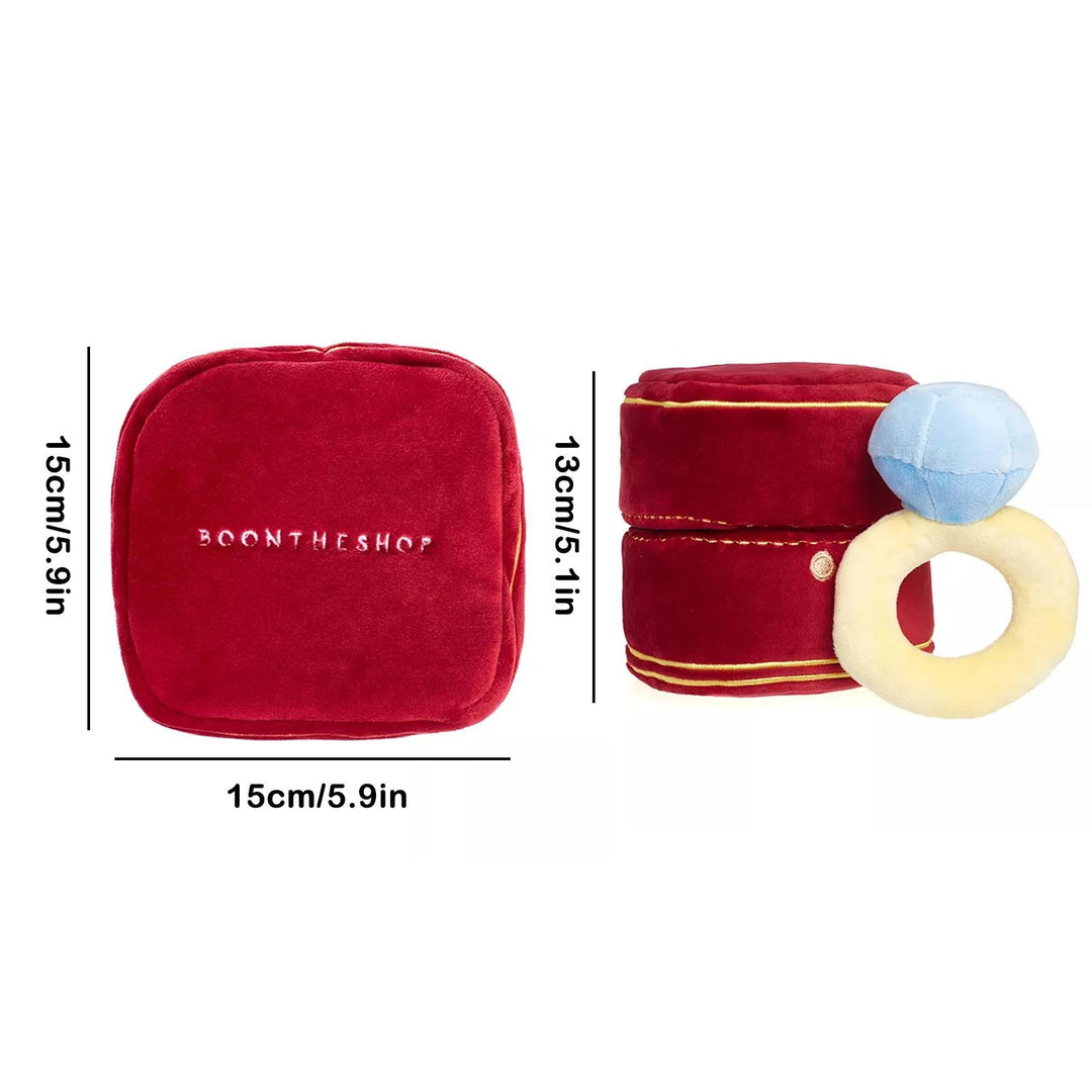 BowLift | Love Gem Soft Stuffed Plush Ring Box