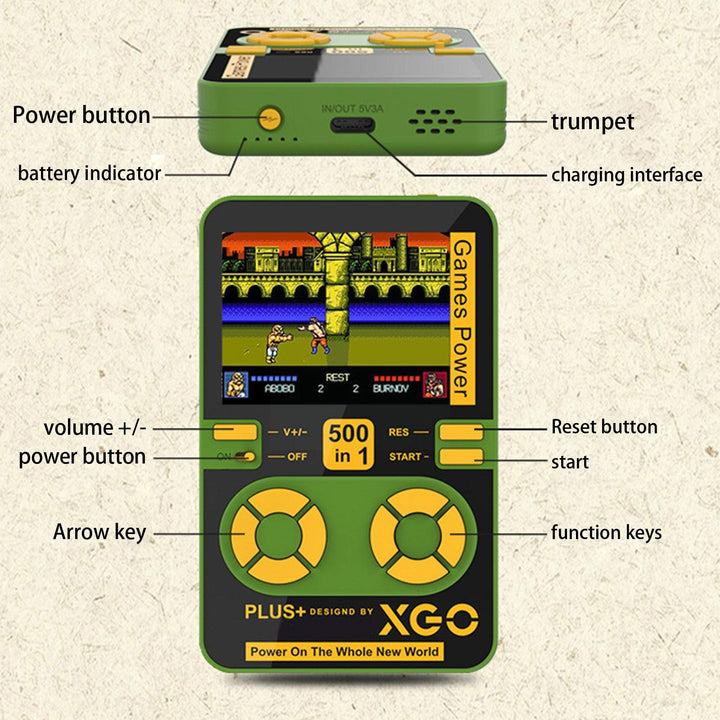 BowLift | Mini Retro Game Magnetic Power Bank