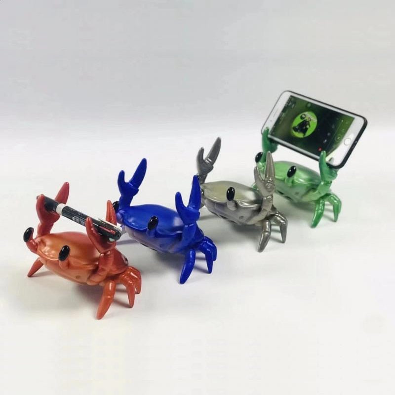 BowLift | Creative Crab Phone Holder Wireless Bluetooth Mini Speaker