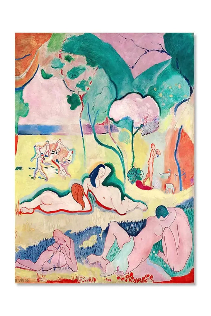 Aesthetic Matisse Retro Canvas Poster | Bowlift