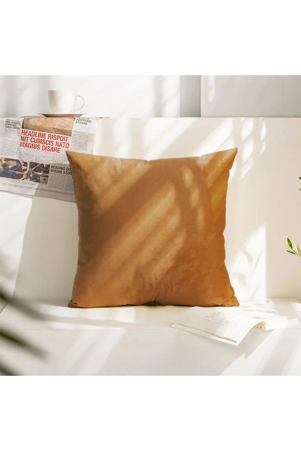 solid color cushion cover | Bowlift