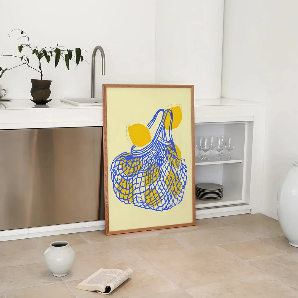 Lemon Wall Art | Bowlift