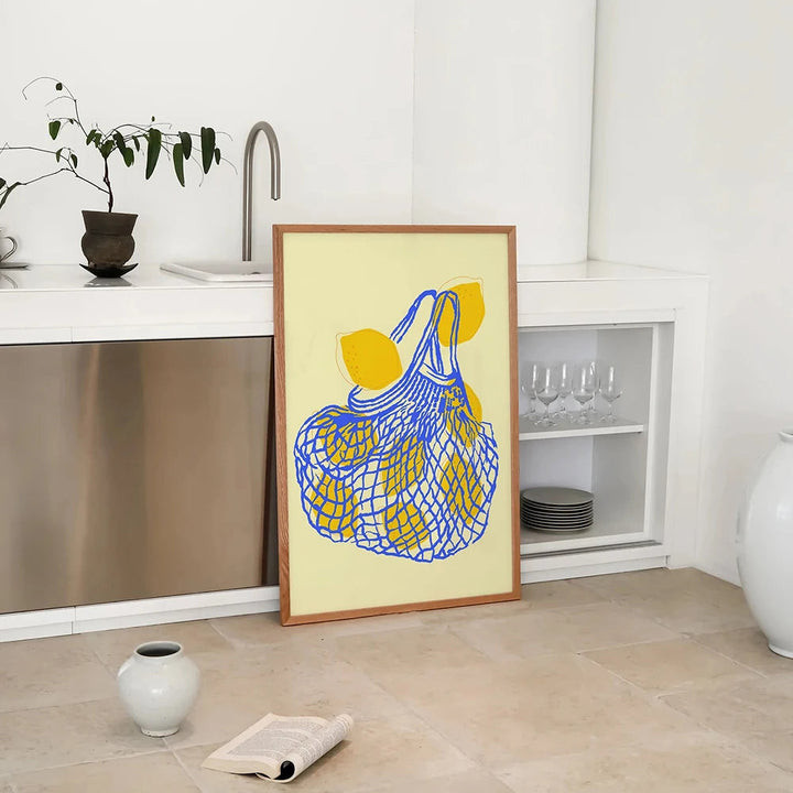 Lemon Wall Art | Bowlift