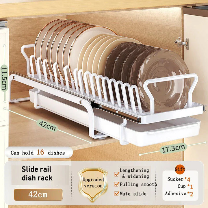 BowLift | Kitchen Cabinet Sliding Storage Dish Rack