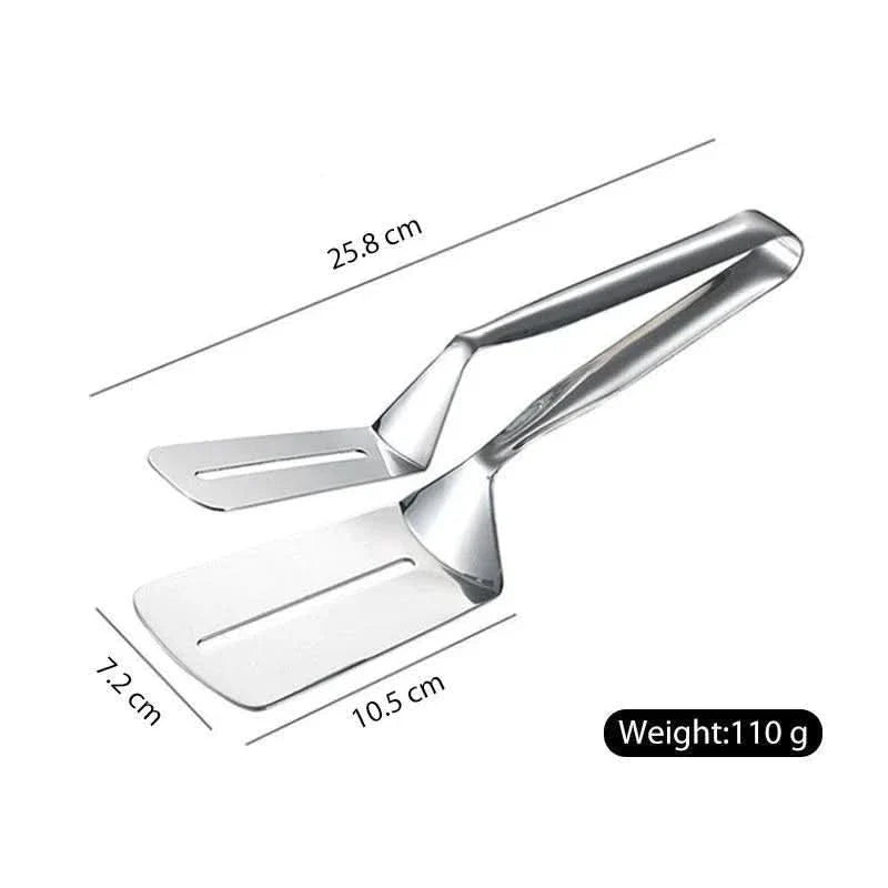 BowLift | Stainless Steel Double-Sided Cooking Spatula Clamp Tool