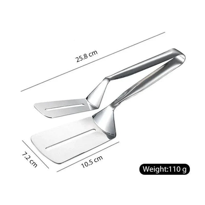 BowLift | Stainless Steel Double-Sided Cooking Spatula Clamp Tool