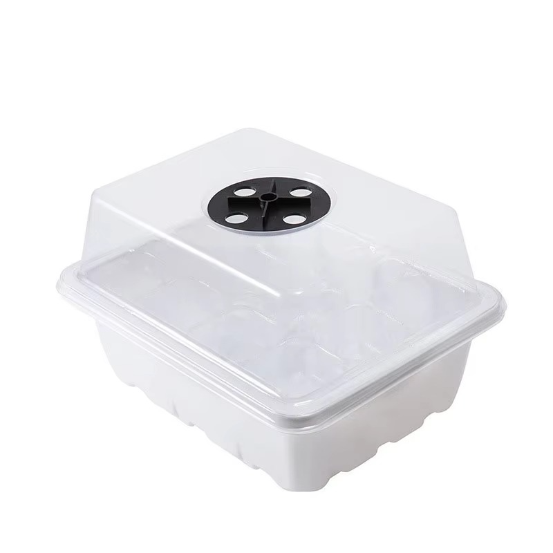 BowLift | 12-Cell Plastic Seedling Starter Tray for Succulent and Garden Seeds