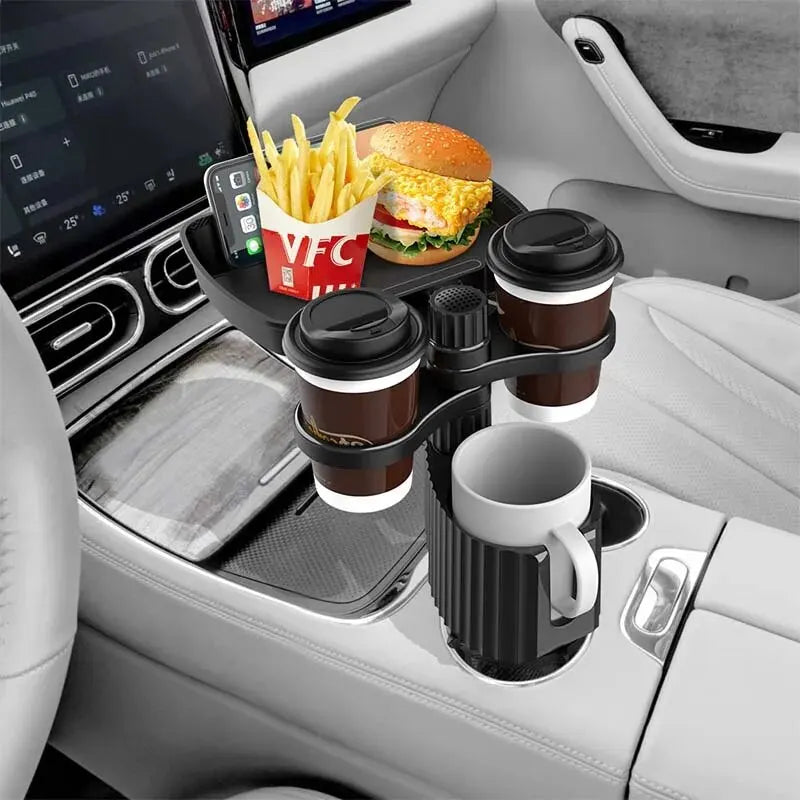 BowLift | Car Cup Holder with Detachable Tray