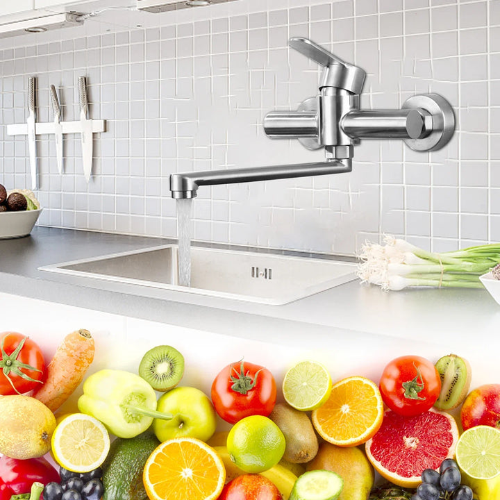 BowLift | Modern Wall Faucet for Bathroom and Kitchen