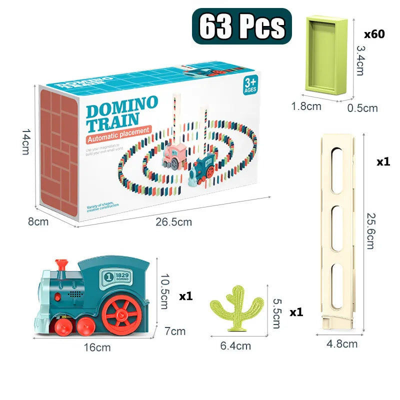 BowLift | Creative Domino Express - Play and Learn with Colorful Stones