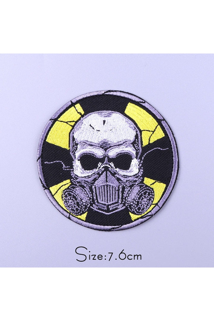 Punk Style Embroidered Patches | Bowlift
