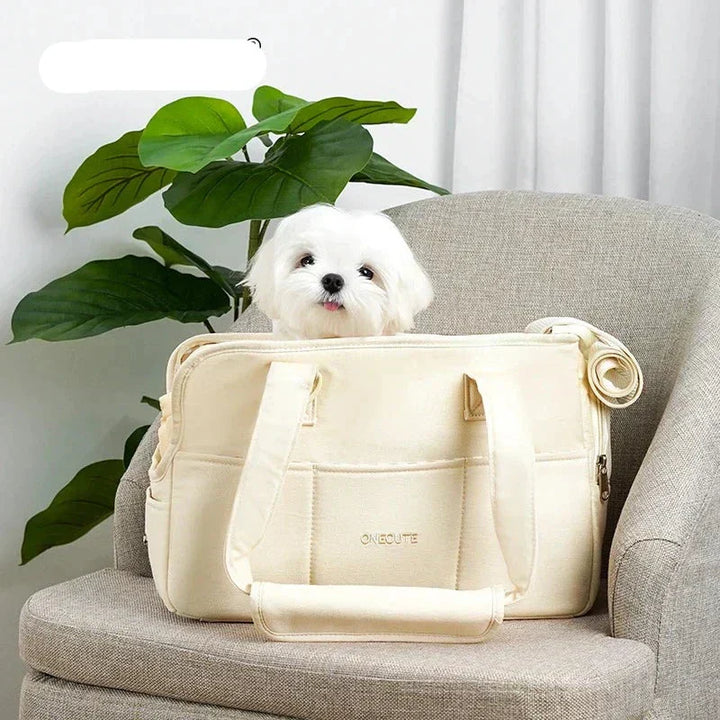 BowLift | LuxCarry – Durable & Safe Pet Travel Bag for Small Dogs and Cats | Lightweight, Breathable & Stylish