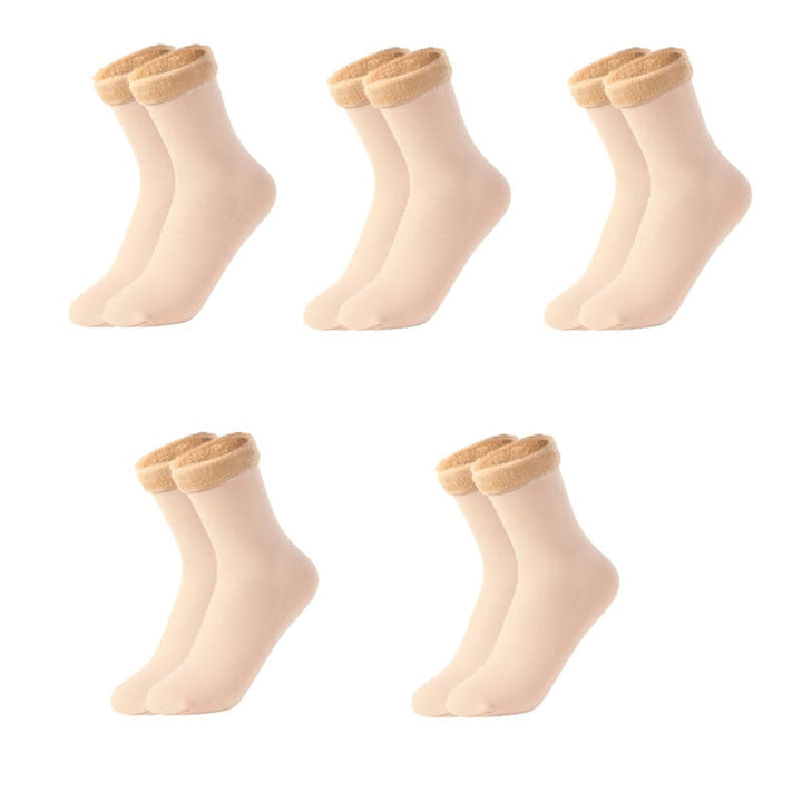 BowLift | Thermal Touch Winter Warm Solid Thick Socks