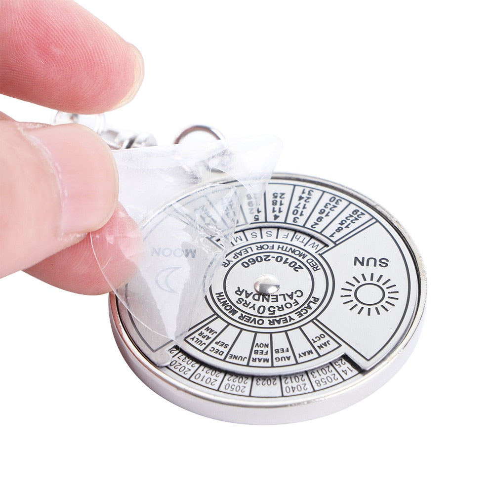 BowLift | Creative Time Portal Mini Metal Calendar Keychain
