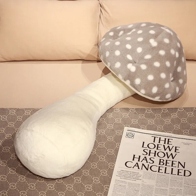 Soft Mushroom Plush Cushion