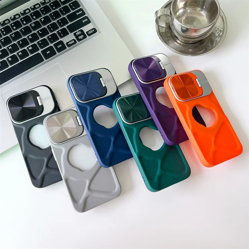 BowLift | Magsafe Silicone Lens Flip IPhone Case