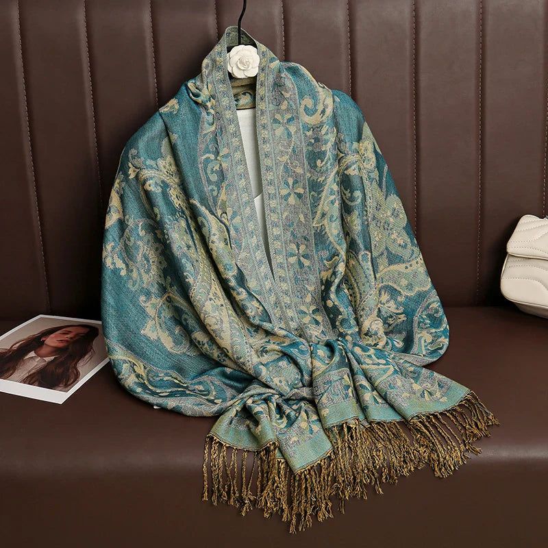 BowLift | Élégancea | Women's Scarf | Cashmere Feel | 70 × 190 cm | Luxury Print & Warm