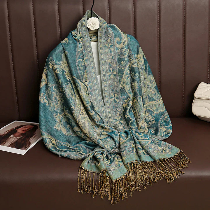 BowLift | Élégancea | Women's Scarf | Cashmere Feel | 70 × 190 cm | Luxury Print & Warm