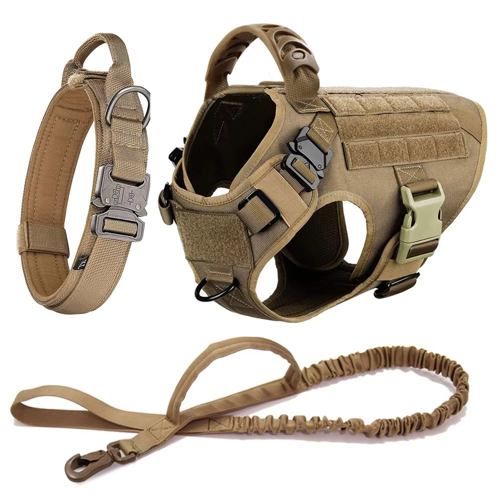 BowLift | Tactical Dog Harness and Leash Set for Medium and Large Dogs