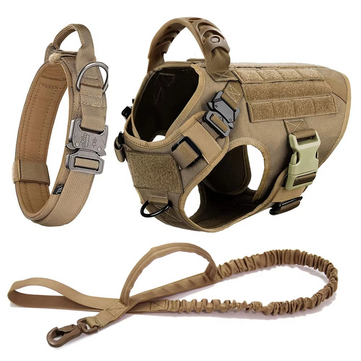 BowLift | Tactical Dog Harness and Leash Set for Medium and Large Dogs