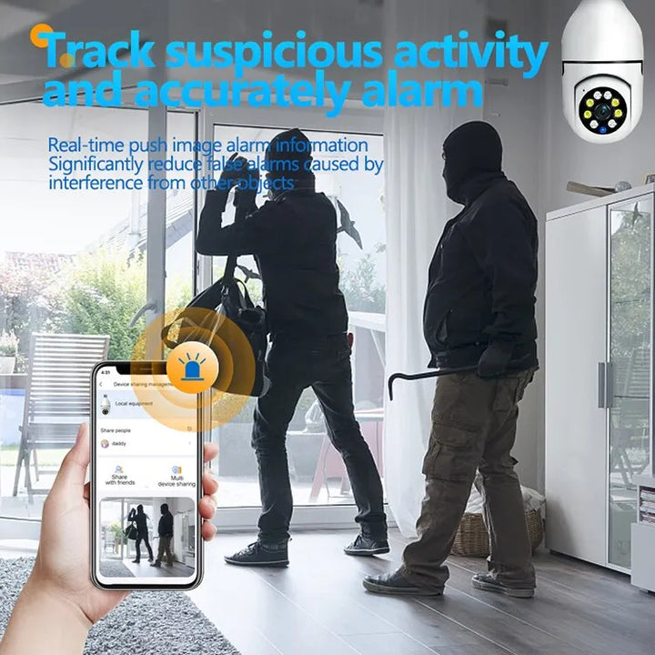 BowLift | Light Bulb WIFI Camera