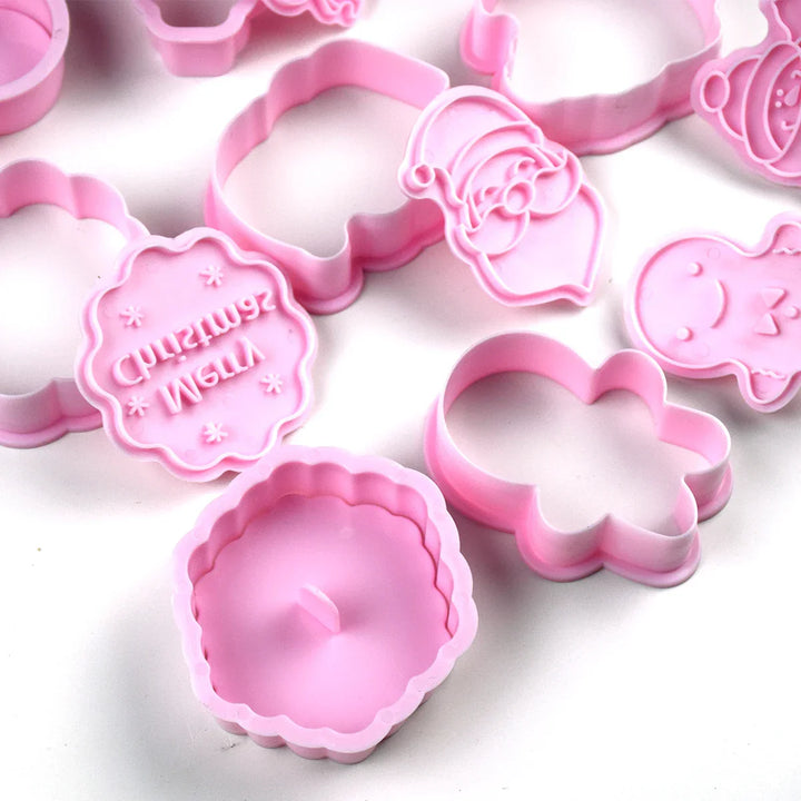 SantaCut – Set of 8 Festive Cookie Cutters Bowlift