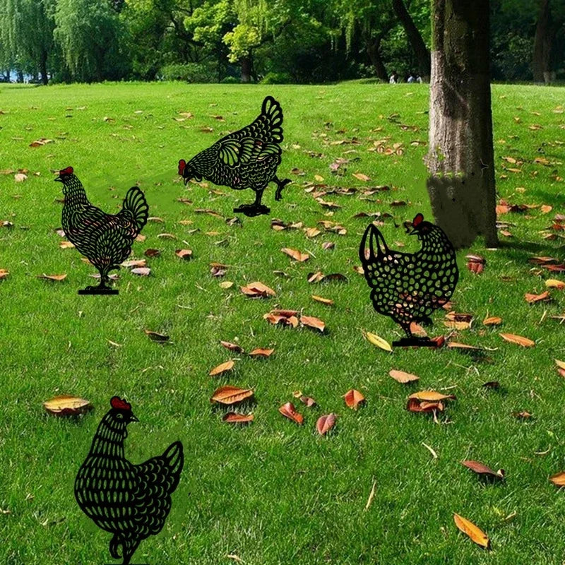 BowLift | Luxury chickens that will bring humor and elegance to the garden!