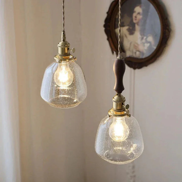 BowLift | NostalgiaLuxe - Elegant vintage glass lamp - Sophisticated ambiance guaranteed