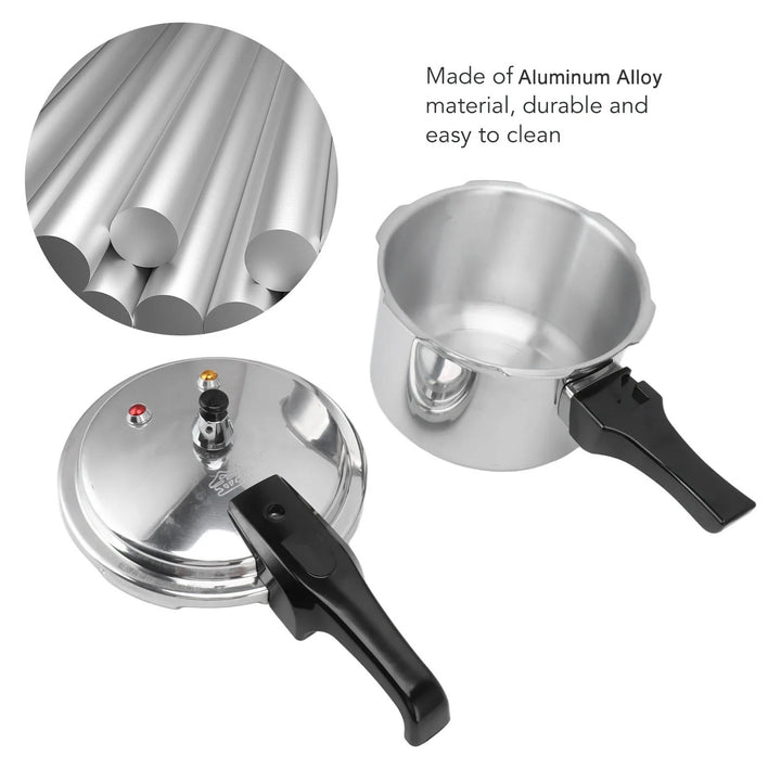 BowLift | 3L Aluminium Alloy Pressure Cooker for Gas Stove