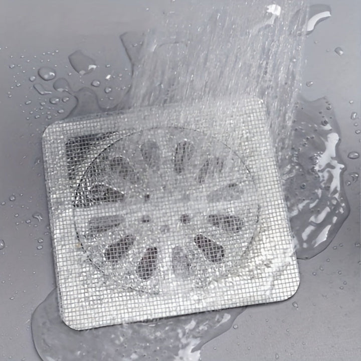 ClearGuard Disposable Hair Catcher – Protective Film for Shower Drains (4 Inch) Bowlift